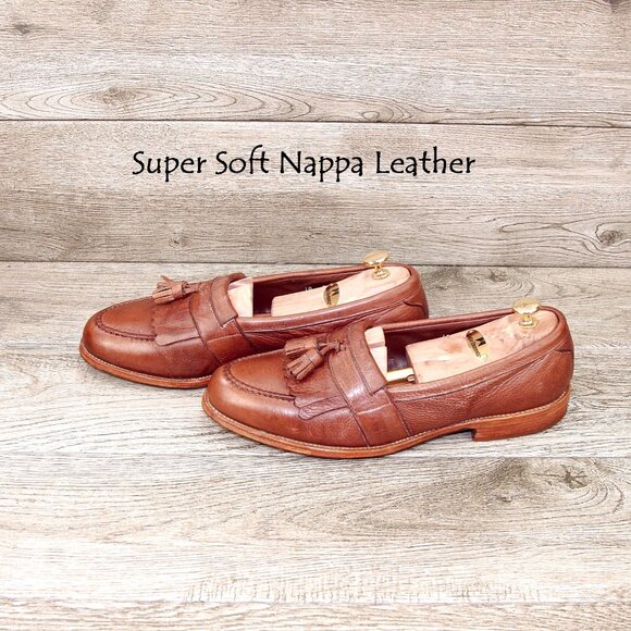 Allen Edmonds POMPANO Loafer 10 D Soft Nappa Leather * add $15 new Cedar Trees main image 13
